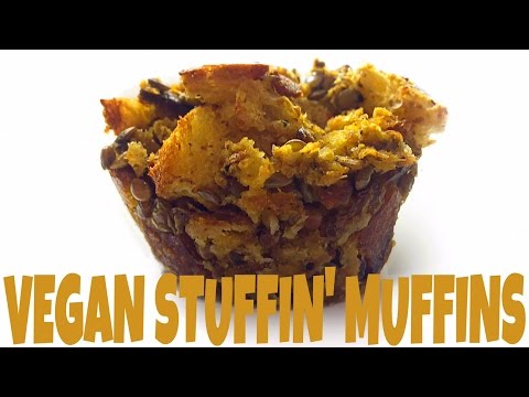 Vegan Stuffin' Muffins Recipe | Vegan Holidays