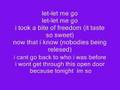 Brit & Alex- Let It Go 