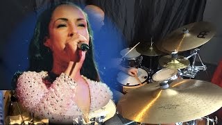 Sade - Love Is Stronger Than Pride Live (1993) {Drum Cover} Full HD