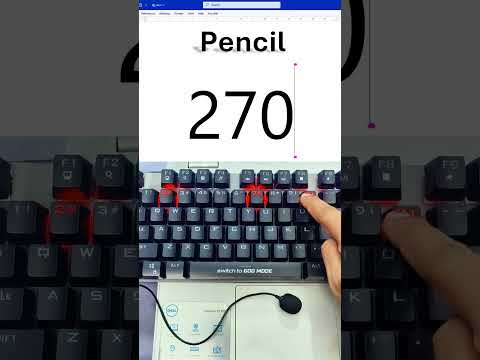 Draw Pencil Symbols in MS Word Using Just a Keyboard Shortcut – So Simple You’ll Use It Every Day!