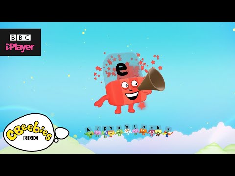 Learn letter "e" with the Alphablocks Magic Words | CBeebies