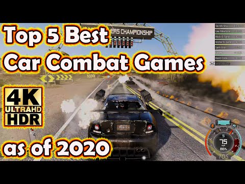 Top 5 Best Car Combat Games as of 2020 in 4K HDR at Max Settings!