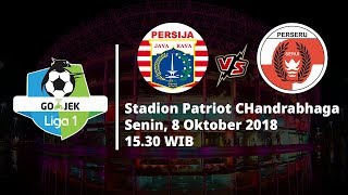 Link Live Streaming Pekan ke-24 Liga 1 Indonesia antara Persija Jakarta Vs Perseru Serui