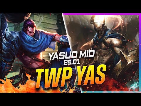 TheWanderingPro - Yasuo vs Pantheon MID Patch 26.1 - Yasuo Gameplay