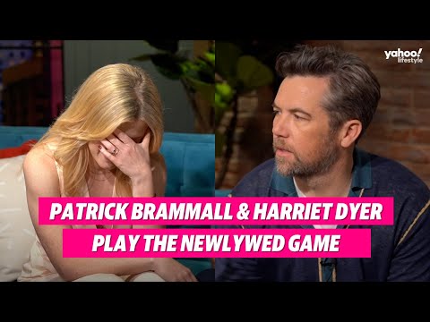 Colin From Accounts' Patrick Brammall and Harriet Dyer play the 'newlywed game' | Yahoo Australia