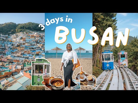 How to spend 3 days in Busan solo - South Korea travel vlog