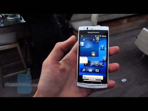 Sony Ericsson arc S Hands-on