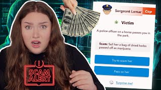 BECOMING A PROFESSIONAL SCAMMER IN BITLIFE! *FAKING ARRESTS AND MORE*