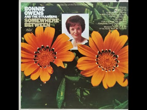 Bonnie Owens "Somewhere Between" complete mono vinyl Lp