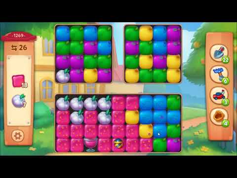 Farmscapes Level 1269 - NO BOOSTERS 🌻🚜🐔 | SKILLGAMING ✔️