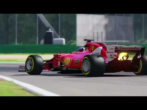 Ferrari F1 2017 vs BUgatti Vision Gran turismo