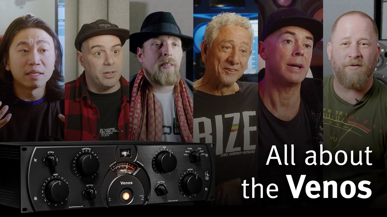 SPL VENOS Stereo Bus Compressor - Red