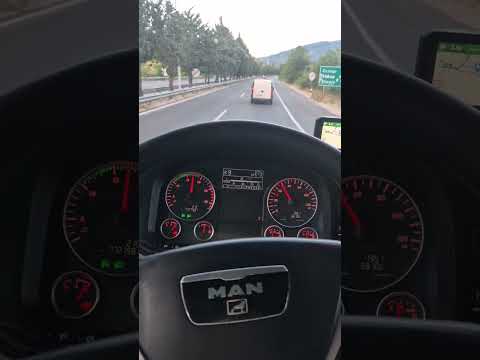 Thumbnail for MAN TGS 18.400 (car transporter) 0-90kmh Acceleration #trucking #automobile #truckdriver by Automobile, Car, Truck