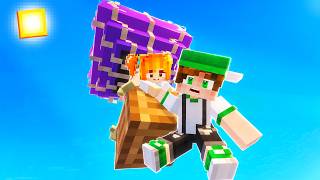 UÇAN BALON BİZİ KAÇIRDI! - Minecraft