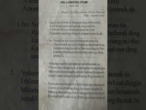 Ka Lung Thli Tum//Mai Ngun Ciang//