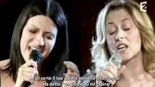 Lara Fabian Ft Laura Pausini - La Solitudine (With lyrics).