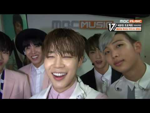 [ENG SUB] 150523 BTS- Show champion backstage Peter JgHenn