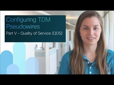 Cisco SPAG: Configuring TDM Pseudowires - Part 5/6: Quality of Service (QoS)