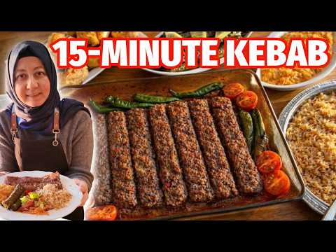 15-Minute Prep Turkish Kebab (Soft, Juicy, Oven-Baked)