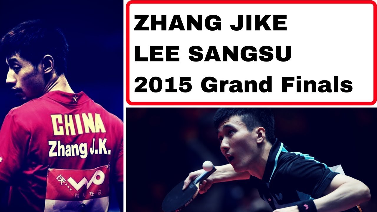 ZHANG JIKE - LEE SANGSU 2015 HD Table Tennis