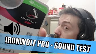 Seagate Ironwolf Pro HDD Noise Level Test