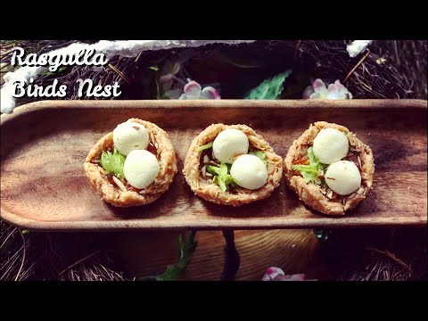 Rasgulla Birds Nest | Indian Dessert Recipe | Vermicelli Bird’s Nests | How to Make Bird's Nests