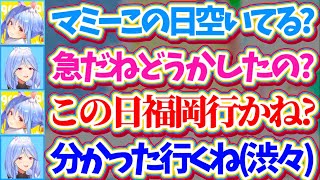 【ぺこらマミー】渋るマミーをLINEで強制的に誘い出し、日帰りでマミーと『弾丸福岡旅行』してきたぺこらの旅エピソードまとめw【ホロライブ切り抜き/兎田ぺこら】