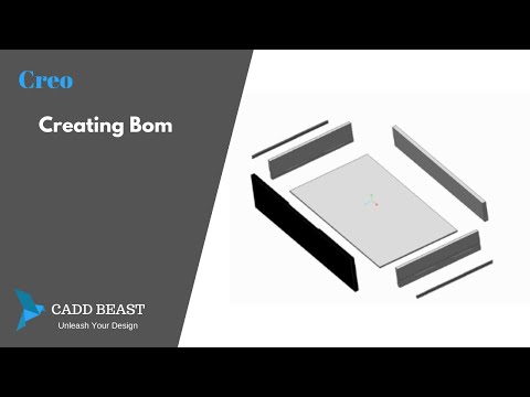 Creating Bom   - Creo