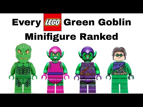 Every LEGO Green Goblin Minifigure Ranked