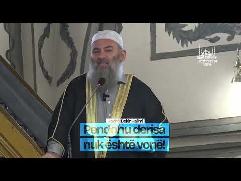 Hutbe Pendohu derisa nuk është vonë! #hoxhë #bekir #halimi #imam #new #albania #islam #video #viral 