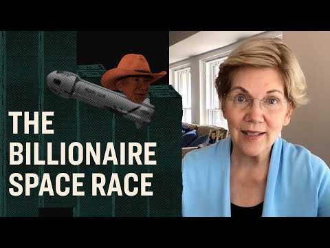 Video thumbnail for Elizabeth Warren on the Billionaire Space Race