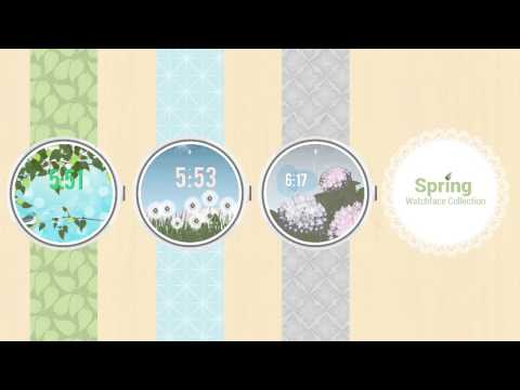 Spring Collection Watch Face video thumbnail