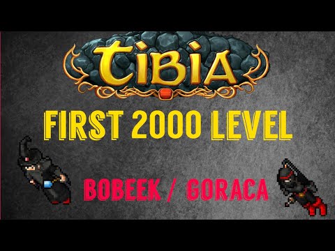 Tibia - 2000 Level - first couple ever! Bobeek / Goraca :D :D