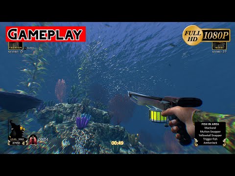 Freediving Hunter Spearfishing the World Gameplay PC 1080p - YouTube