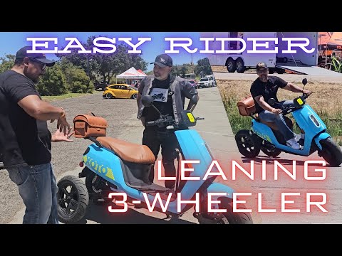 LEANING 3-Wheel XOTO Electric Moped