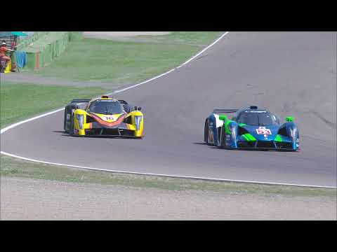 Great battle between the #16 Group Virage Ligier JS P4 and the #53 M Racing Ligier JS P4! 🤩