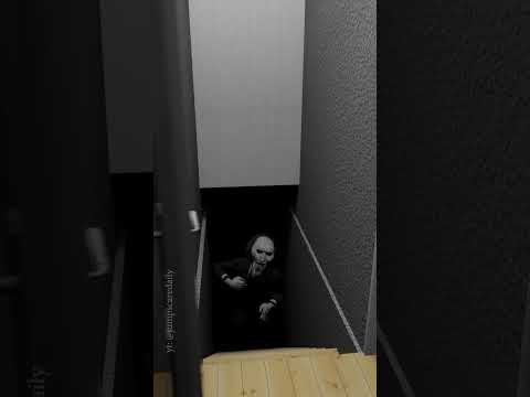 Billy (saw) try to jumpscare me #scary #shorts
