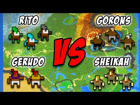 I Sent All Of HYRULE To WAR (Zelda: Breath Of The Wild) - Worldbox