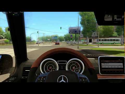 City Car Driving Mercedes-Benz G65 AMG HD with Logitech G27