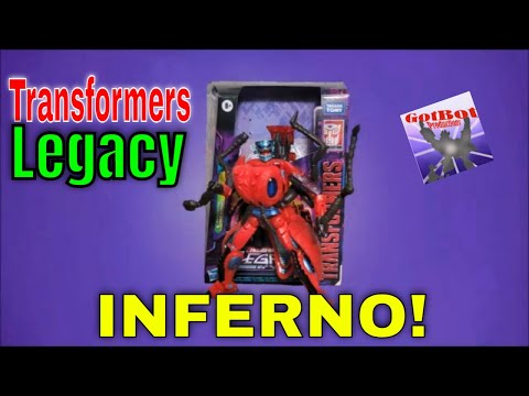 Transformers Legacy Inferno - GotBot True Review NUMBER 1042