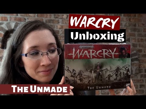 WARCRY The Unmade Unboxing and Review !!!
