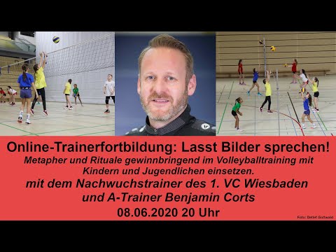 Trainerfortbildung mit Nachwuchstrainer Benjamin Corts: „Lasst Bilder sprechen!“