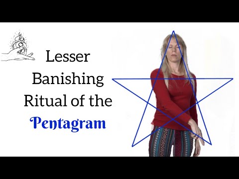 DEMONSTRATION OF THE LESSER BANISHING RITUAL OF THE PENTAGRAM (LBRP)