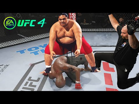 Mike Tyson vs. Yakuza Wrestler EA Sports UFC 4 - Epic Fight