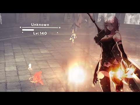 NieR: Automata - LvL 99 DLC/Special Arena - A2 - Finish 7:16min (Very Hard) (非常に難しい)