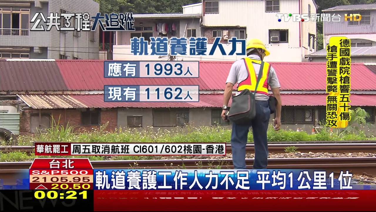 19天內2列車出軌 專家:須補足養護人力
