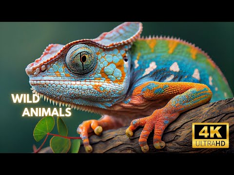 Amazing Scene of Wild Animals In 4K - Scenic Relaxation Film(4K Video Ultra HD)
