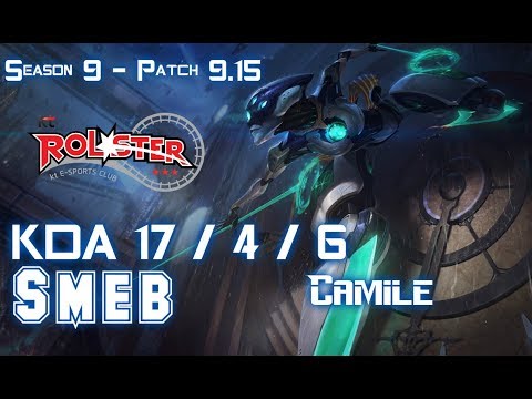 KT Smeb CAMILLE vs TRYNDAMERE Top - Patch 9.15 KR Ranked