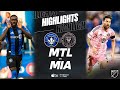 CF Montréal Vs Inter Miami CF Full Match Highlights Messi 3 Goal Contributions