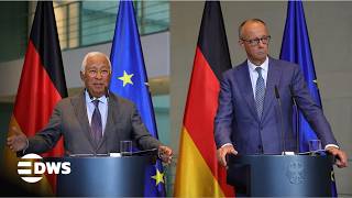 FULL PRESSER: Merz & Costa Call for Stronger Europe as Ukraine, Budget
